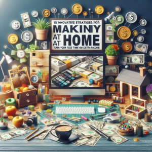 15 Estratégias Inovadoras para Ganhar Dinheiro em Casa: Transforme Seu Tempo Livre em Renda Extra